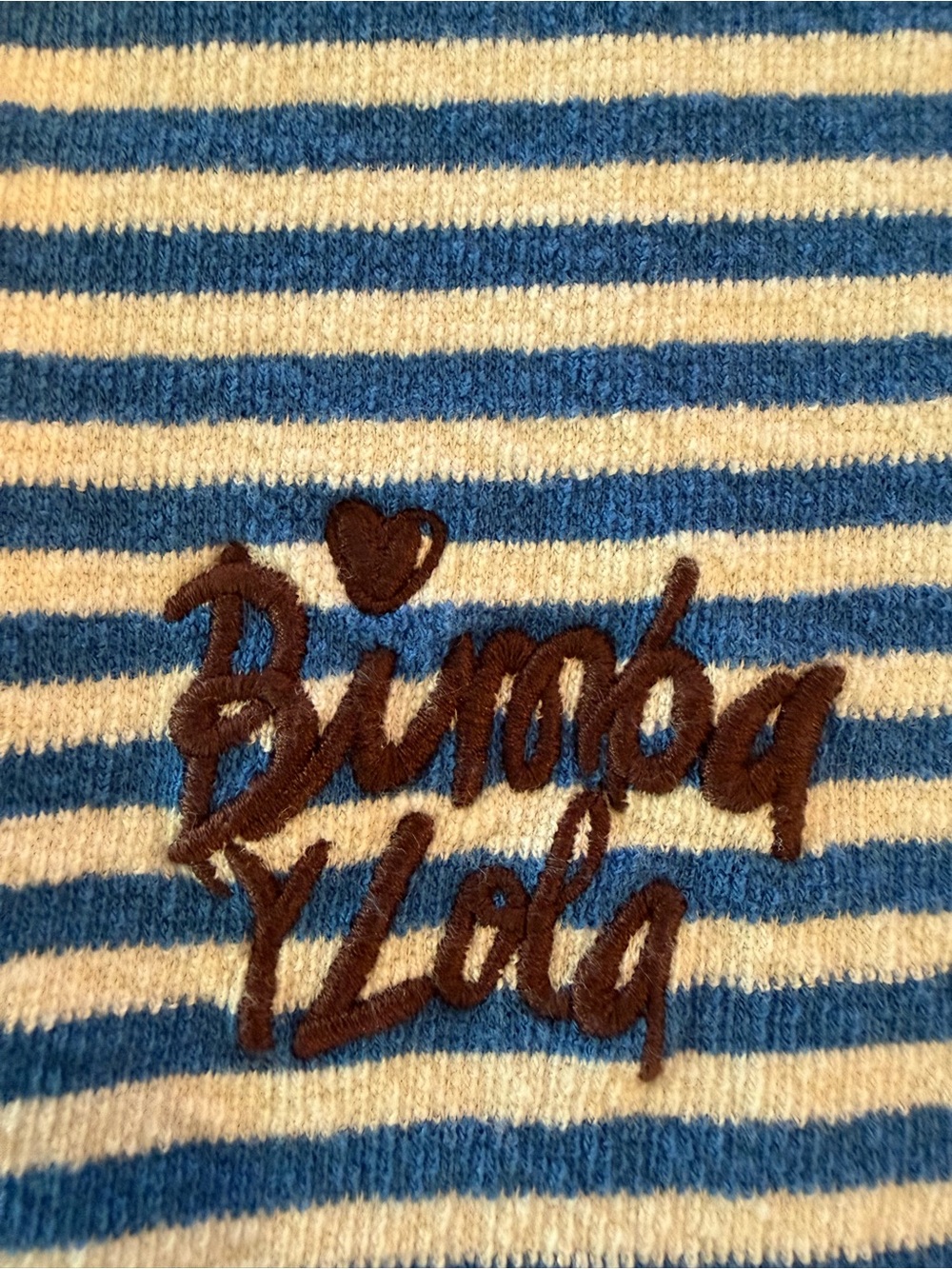 Bimba Y Lola
BLUE STRIPED CONTRAST PIPING T-SHIRT - Picture 8 of 10